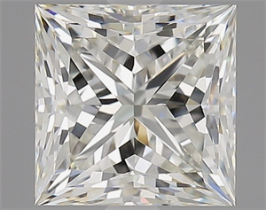 Picture of Natural Diamond 1.21 Carats, Princess with  Cut, J Color, VVS2 Clarity and Certified by GIA
