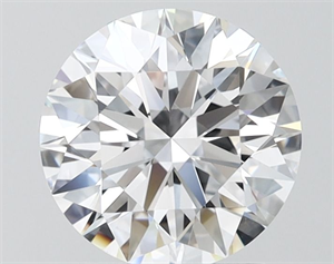 Picture of Lab Grown Diamond 2.04 Carats, Round with Ideal Cut, D Color, VVS2 Clarity and Certified by IGI