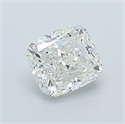 Natural Diamond 0.61 Carats, Cushion with  Cut, I Color, VS1 Clarity and Certified by GIA