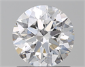 Diamante Natural 1.23 quilates, Redondo , Color D, claridad VS2 y certificado GIA