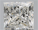 Natural Diamond 1.00 Carats, Princess with  Cut, H Color, VS1 Clarity and Certified by GIA