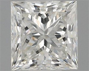 Picture of Natural Diamond 0.60 Carats, Princess with  Cut, I Color, VS2 Clarity and Certified by GIA