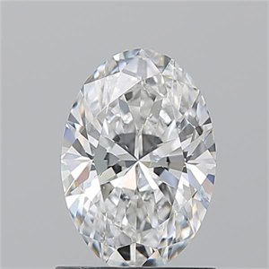 Picture of Natural Diamond 1.02 Carats, Oval with  Cut, F Color, VS2 Clarity and Certified by GIA