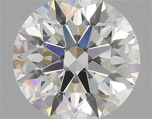 Picture of Natural Diamond 0.91 Carats, Round with Excellent Cut, G Color, VS2 Clarity and Certified by GIA