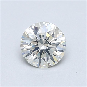 Picture of Natural Diamond 0.70 Carats, Round with Excellent Cut, J Color, SI2 Clarity and Certified by GIA