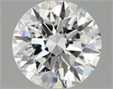 Del inventario de diamantes de laboratorio, 2.14 quilates, Redondo , Color D, claridad VVS2 y certificado IGI