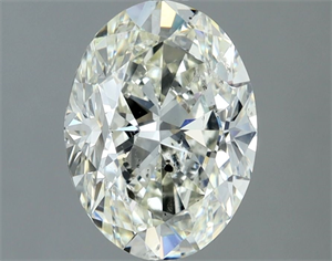 Foto Diamante Natural 1.51 quilates, Ovalado , Color I, claridad SI2 y certificado IGI de