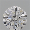 Diamante Natural 0.72 quilates, Redondo , Color D, claridad VVS1 y certificado GIA