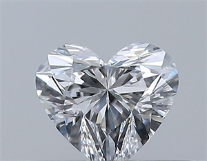 Foto Diamante Natural 0.30 quilates, Corazón , Color E, claridad VS2 y certificado GIA de