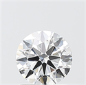 Lab Grown Diamond 1.01 Carats, Round with Ideal Cut, D Color, VS1 Clarity and Certified by IGI