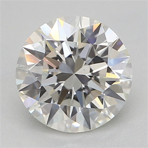 Foto Diamante Natural 0.56 quilates, Redondo , Color I, claridad VS1 y certificado GIA de