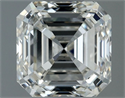 Natural Diamond 1.00 Carats, Asscher with  Cut, I Color, VS1 Clarity and Certified by IGI