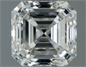 Natural Diamond 1.00 Carats, Asscher with  Cut, I Color, VS1 Clarity and Certified by IGI
