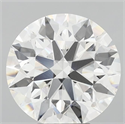 Del inventario de diamantes de laboratorio, 5.26 quilates, Redondo , Color F, claridad VVS2 y certificado IGI