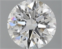 Lab Grown Diamond 1.10 Carats, Round with Excellent Cut, D Color, VS2 Clarity and Certified by GIA