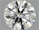 Diamante Natural 0.43 quilates, Redondo , Color I, claridad SI1 y certificado GIA