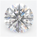 Lab Grown Diamond 3.30 Carats, Round with Ideal Cut, D Color, VVS1 Clarity and Certified by IGI