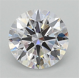 Picture of Lab Grown Diamond 1.32 Carats, Round with Ideal Cut, D Color, VS1 Clarity and Certified by IGI