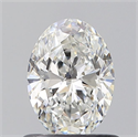 Diamante Natural 0.71 quilates, Ovalado , Color G, claridad VS1 y certificado GIA