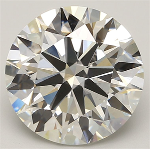 Picture of Lab Grown Diamond 7.02 Carats, Round with Ideal Cut, H Color, VS1 Clarity and Certified by IGI