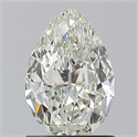 Natural Diamond 1.01 Carats, Pear with  Cut, J Color, VS2 Clarity and Certified by GIA