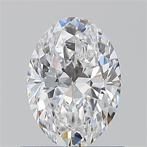 Picture of Natural Diamond 0.80 Carats, Oval with  Cut, D Color, VS1 Clarity and Certified by GIA