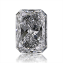 Natural Diamond 0.40 Carats, Radiant with  Cut, D Color, VS2 Clarity and Certified by GIA