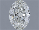 Diamante Natural 0.50 quilates, Ovalado , Color I, claridad IF y certificado IGI