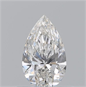 Diamante Natural 0.53 quilates, De pera , Color H, claridad VS2 y certificado GIA