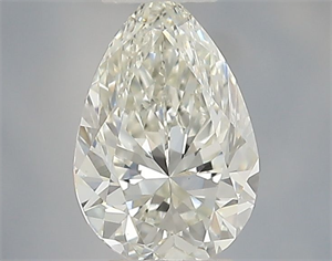 Picture of Natural Diamond 0.40 Carats, Pear with  Cut, H Color, VS1 Clarity and Certified by IGI
