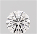 Del inventario de diamantes de laboratorio, 1.10 quilates, Redondo , Color D, claridad VVS2 y certificado IGI