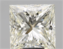 Natural Diamond 5.23 Carats, Princess with  Cut, L Color, SI1 Clarity and Certified by GIA