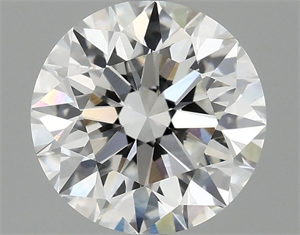 Picture of Lab Grown Diamond 2.59 Carats, Round with Excellent Cut, E Color, VVS2 Clarity and Certified by IGI