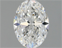 Diamante Natural 0.90 quilates, Ovalado , Color D, claridad VVS2 y certificado GIA