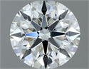 Natural Diamond 0.70 Carats, Round with Excellent Cut, J Color, VS1 Clarity and Certified by GIA