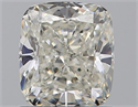 Natural Diamond 1.01 Carats, Cushion with  Cut, J Color, SI1 Clarity and Certified by GIA