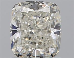 Picture of Natural Diamond 1.01 Carats, Cushion with  Cut, J Color, SI1 Clarity and Certified by GIA