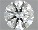 Diamante Natural 0.55 quilates, Redondo , Color J, claridad VVS2 y certificado GIA