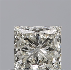 Foto Diamante Natural 0.50 quilates, Princesa , Color H, claridad VVS2 y certificado IGI de