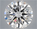Del inventario de diamantes de laboratorio, 1.06 quilates, Redondo , Color E, claridad VVS2 y certificado IGI
