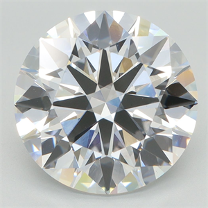 Picture of Lab Grown Diamond 5.55 Carats, Round with Ideal Cut, D Color, VS1 Clarity and Certified by IGI