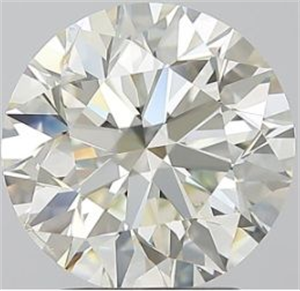 Foto Diamante Natural 2.51 quilates, Redondo , Color K, claridad SI2 y certificado GIA de