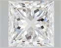 Natural Diamond 0.55 Carats, Princess with  Cut, G Color, VS1 Clarity and Certified by GIA