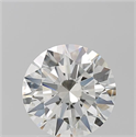 Natural Diamond 2.01 Carats, Round with Excellent Cut, H Color, SI1 Clarity and Certified by IGI