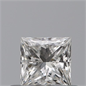 Diamante Natural 0.31 quilates, Princesa , Color G, claridad VVS2 y certificado GIA
