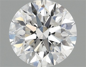 Picture of Lab Grown Diamond 1.14 Carats, Round with Excellent Cut, D Color, VS2 Clarity and Certified by IGI
