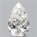 Diamante Natural 1.51 quilates, De pera , Color G, claridad SI1 y certificado GIA