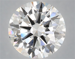 Picture of Lab Grown Diamond 6.00 Carats, Round with Excellent Cut, E Color, VVS2 Clarity and Certified by IGI