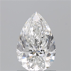 Picture of Natural Diamond 1.21 Carats, Pear with  Cut, F Color, VVS1 Clarity and Certified by GIA