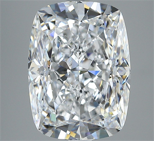 Picture of Natural Diamond 5.02 Carats, Cushion with  Cut, D Color, SI1 Clarity and Certified by GIA